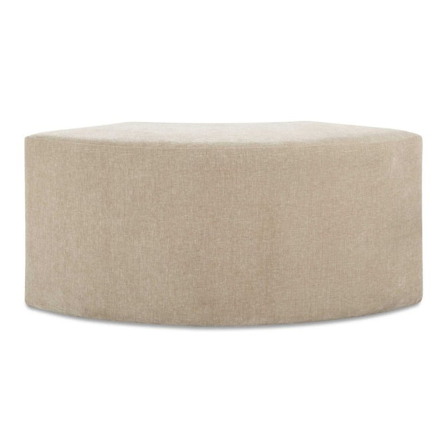 Khai Rounded Plush Dining Bench - Benches