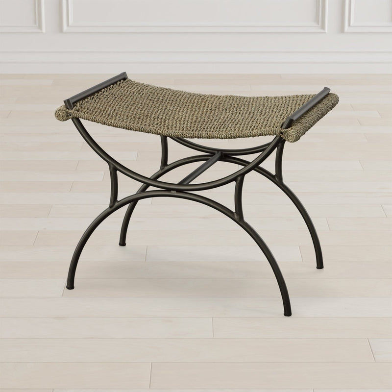 Playa Seagrass Small Bench - Uttermost - Benches by Modest Hut