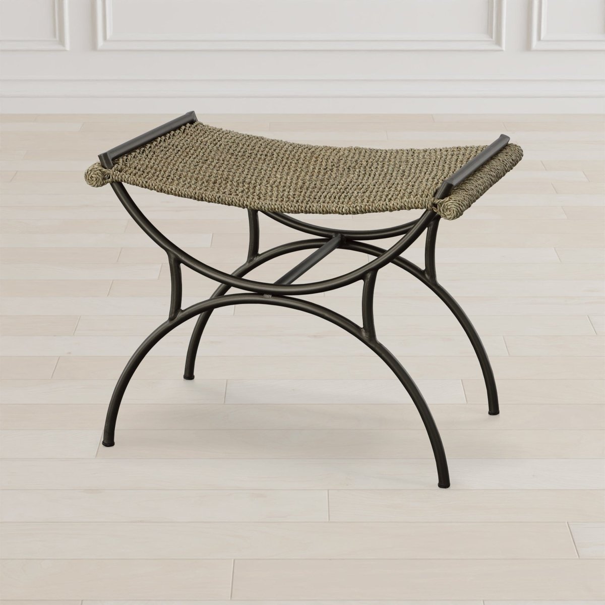 Playa Seagrass Small Bench - Uttermost - Benches by Modest Hut