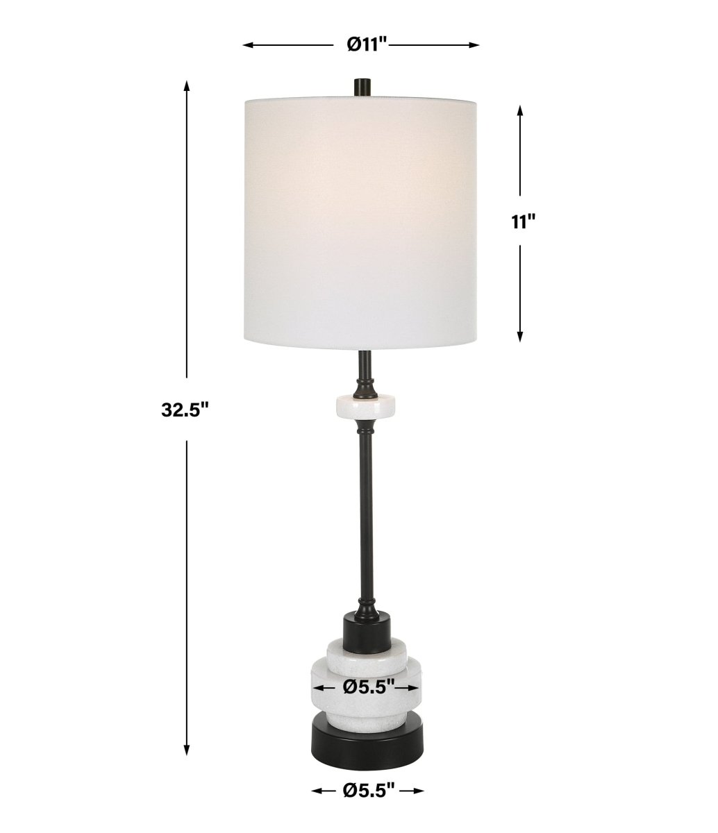 Alliance Traditional Buffet Lamp - Uttermost - Buffet Lamps by Modest Hut