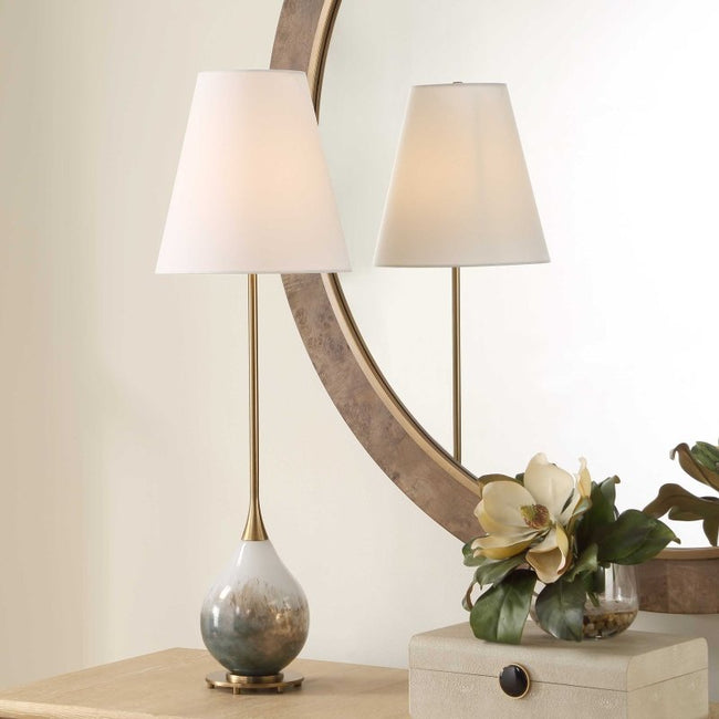 Cardoni Smoke Buffet Lamp - Table Lamps