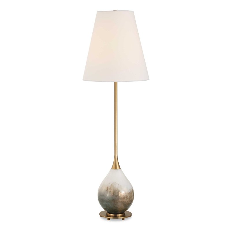 Cardoni Smoke Buffet Lamp by Uttermost product view