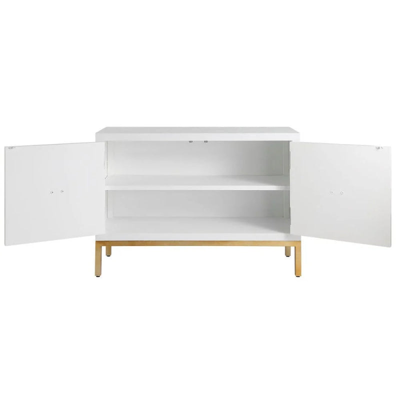 Aiken White 2 Door Cabinet - AikenWhite2DoorCabinet 04 image 3