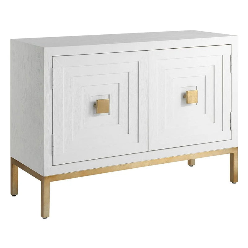 Aiken White 2 Door Cabinet - AikenWhite2DoorCabinet 06 image 4