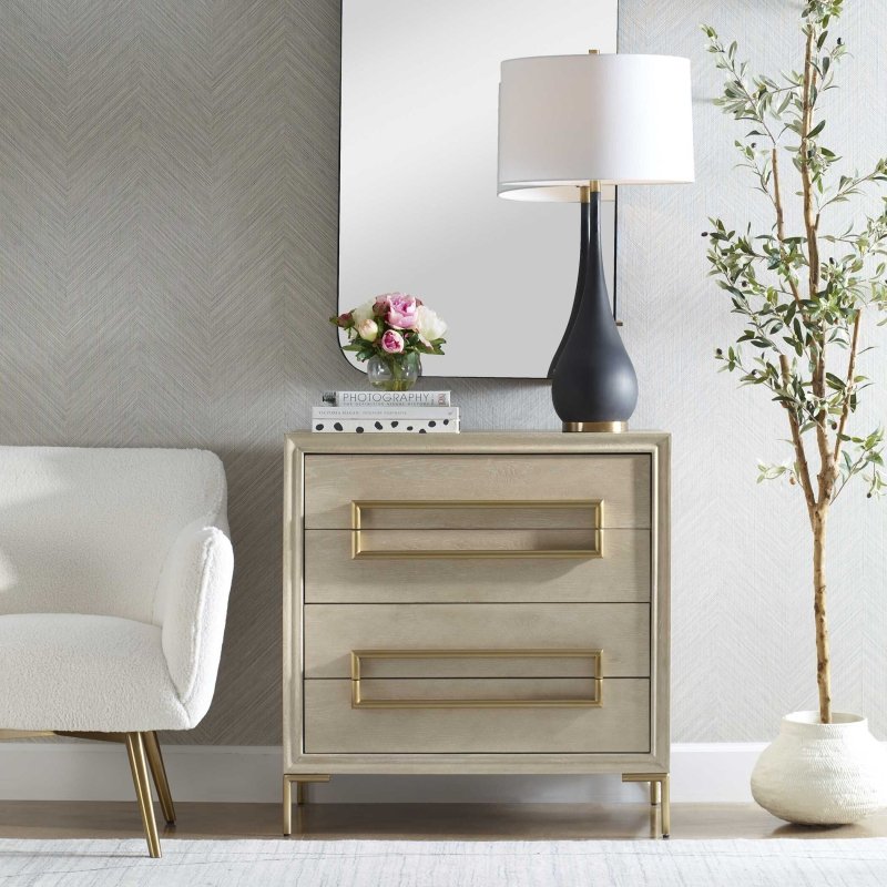 Alessia Light Oak Accent Chest - FURN 4665 24770 B image 1