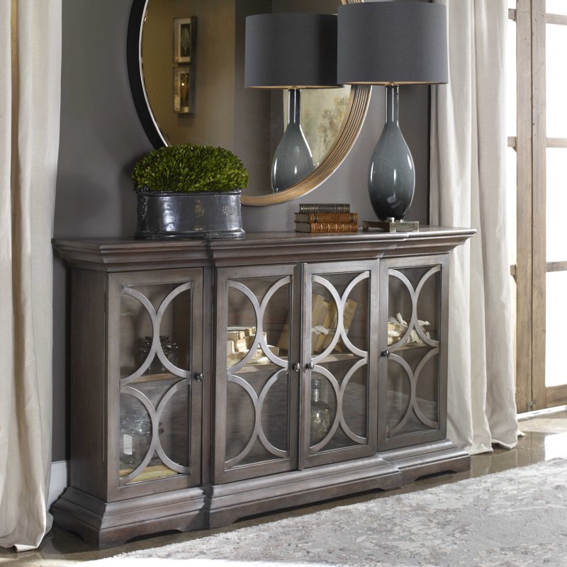 Belino Wooden Four Door Chest - FURN 1054 25629 A3 image 5