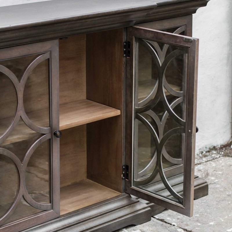 Belino Wooden Four Door Chest - FURN 1054 25629 A0 image 2