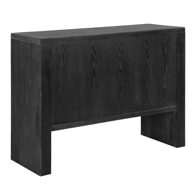 Bierk Dark Stain 2 Door Cabinet - Storage