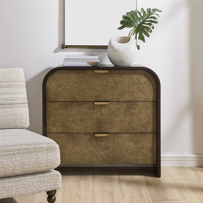 Byrams 3 Drawer Oak Chest - Storage