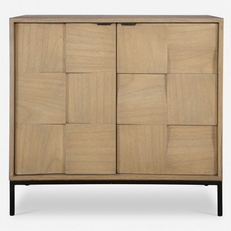 Lorenzo Geometric 2 Door Cabinet - FURN 4731 25568 B image 1