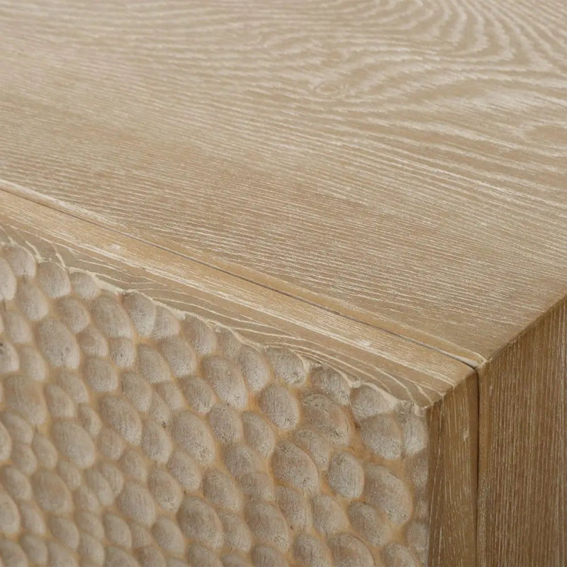 Lunar 4 Door Elm Wood Cabinet - Uttermost - Cabinet by Modest Hut
