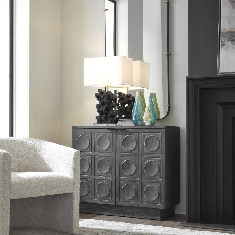 Shelby 2 Door Ebony Stained Cabinet - FURN 4693 24426 A7 image 9