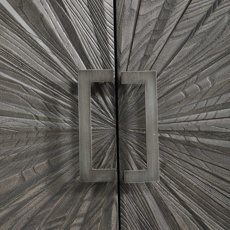 Shield Bohemian Style Cabinet close up.