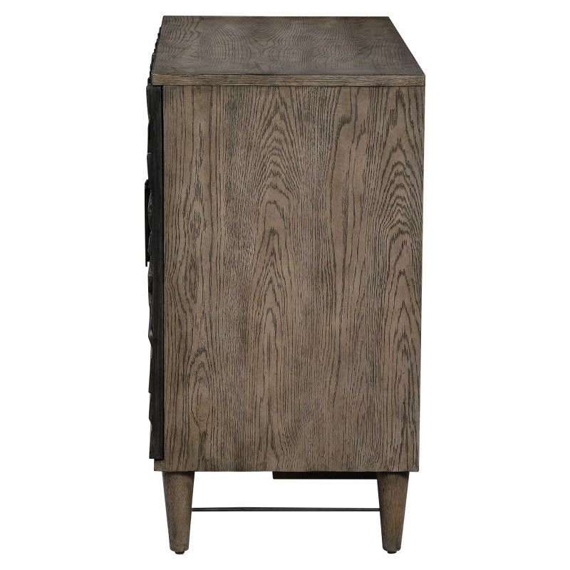 Shield Bohemian Style Cabinet side angle