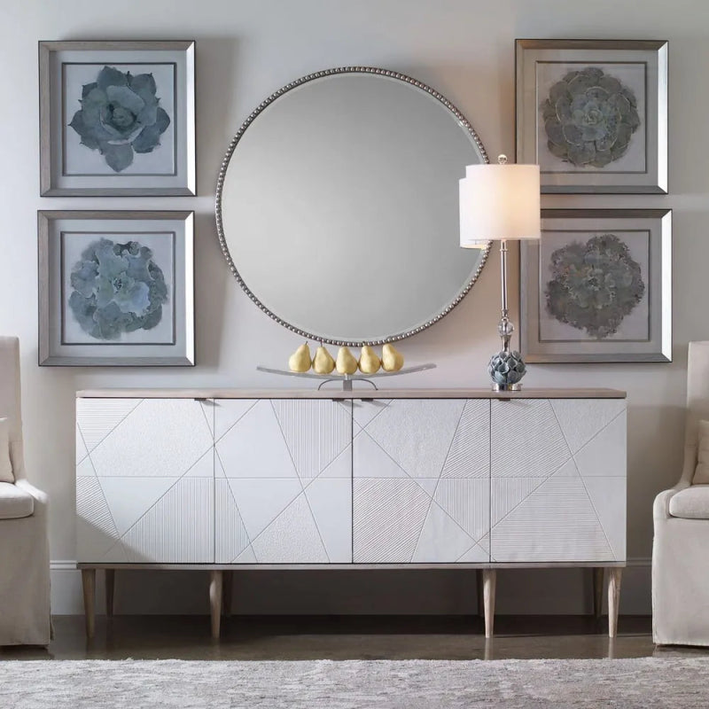 Tightrope 4 Door Cabinet - Uttermost - Cabinet by Modest Hut