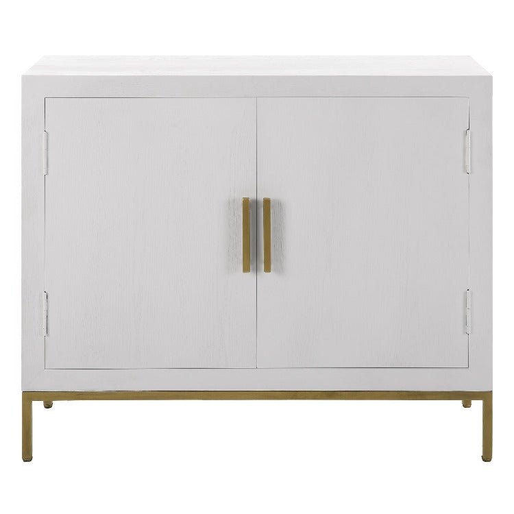 Front Range White 2 Door Cabinet - Uttermost - Cabinets by Modest Hut