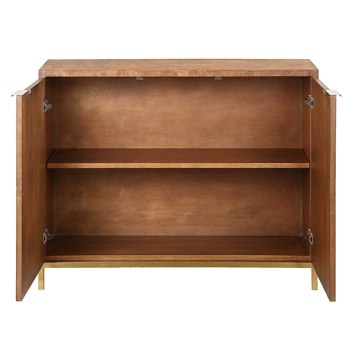 Jethro Burl 2 Door Cabinet - Uttermost - Cabinets by Modest Hut
