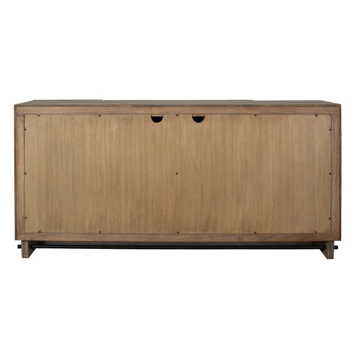 Kellem Natural Wood 4 Door Cabinet - Uttermost - Cabinets by Modest Hut