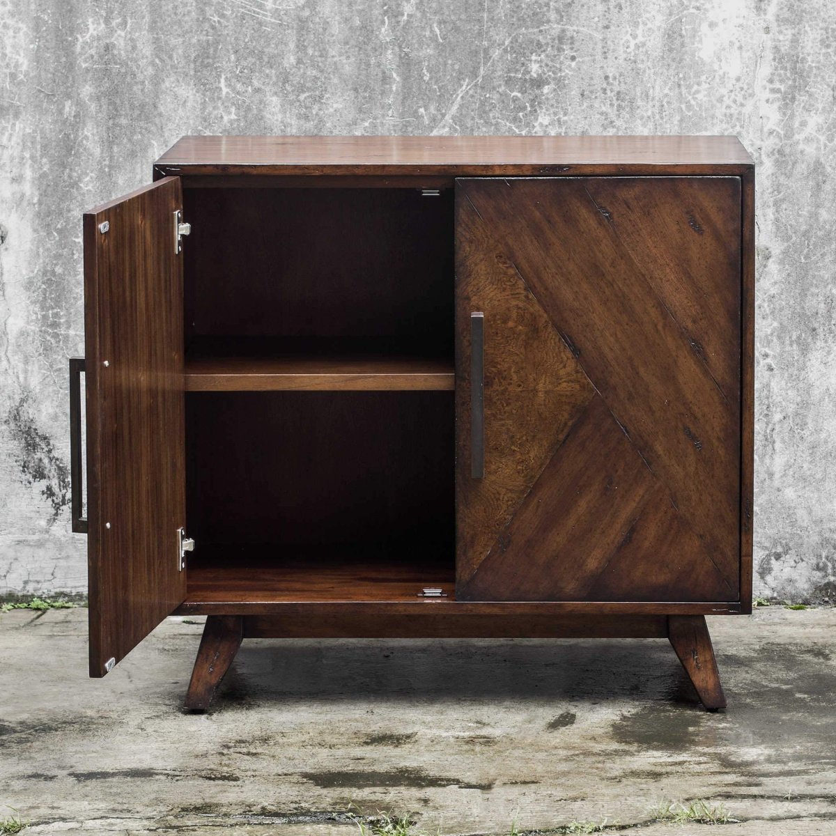 Liri Geometric Cabinet - Uttermost - Cabinets by Modest Hut