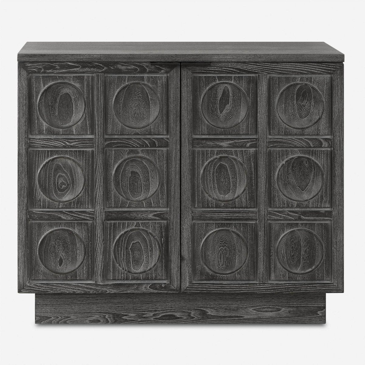 Shelby 2 Door Ebony Stained Cabinet - Uttermost - Cabinets by Modest Hut