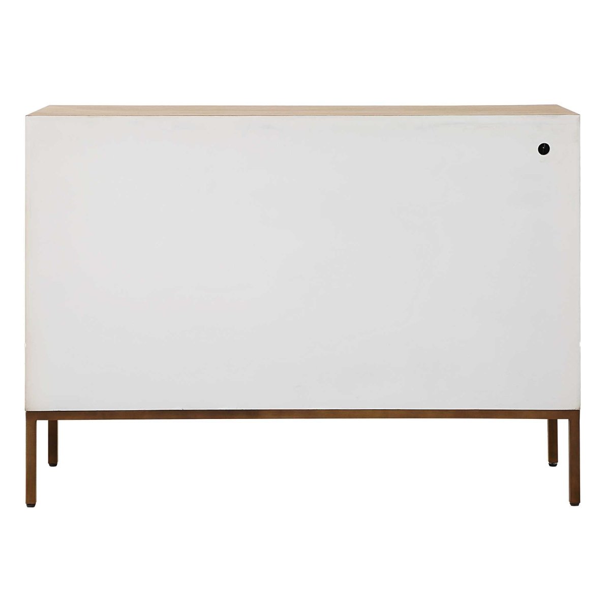 Weimar 2 Door White Cabinet - Uttermost - Cabinets by Modest Hut