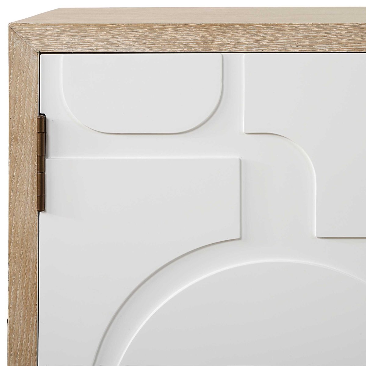 Weimar 2 Door White Cabinet - Uttermost - Cabinets by Modest Hut