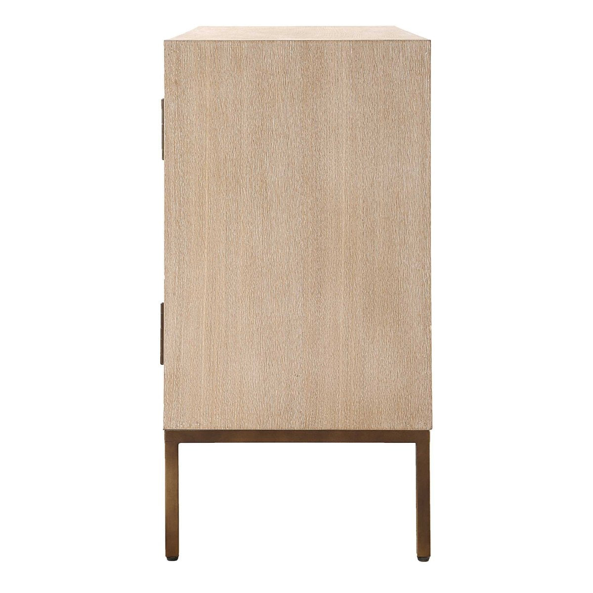 Weimar 2 Door White Cabinet - Uttermost - Cabinets by Modest Hut