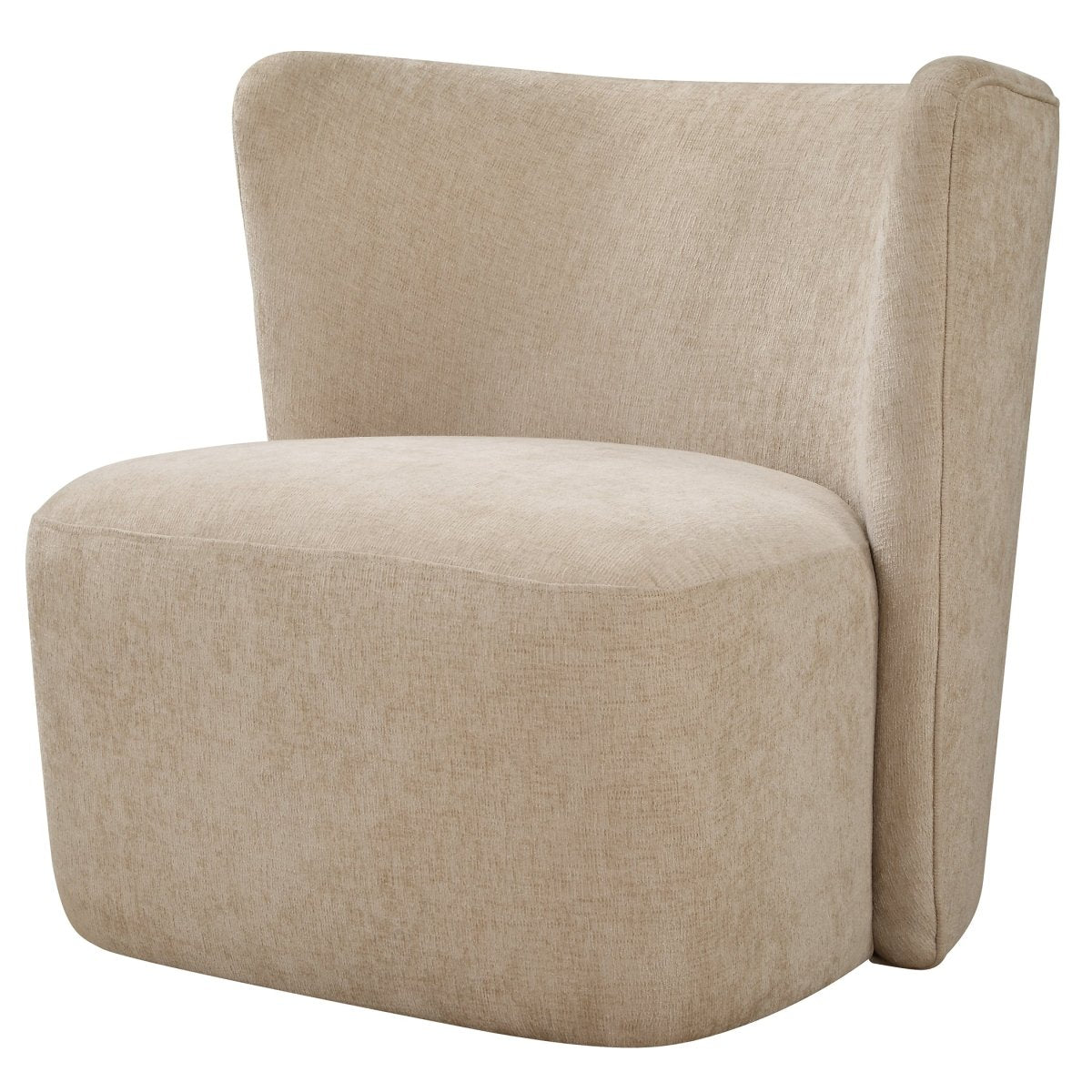 Outlook Light Sand Swivel Chair - Uttermost - chair by Modest Hut