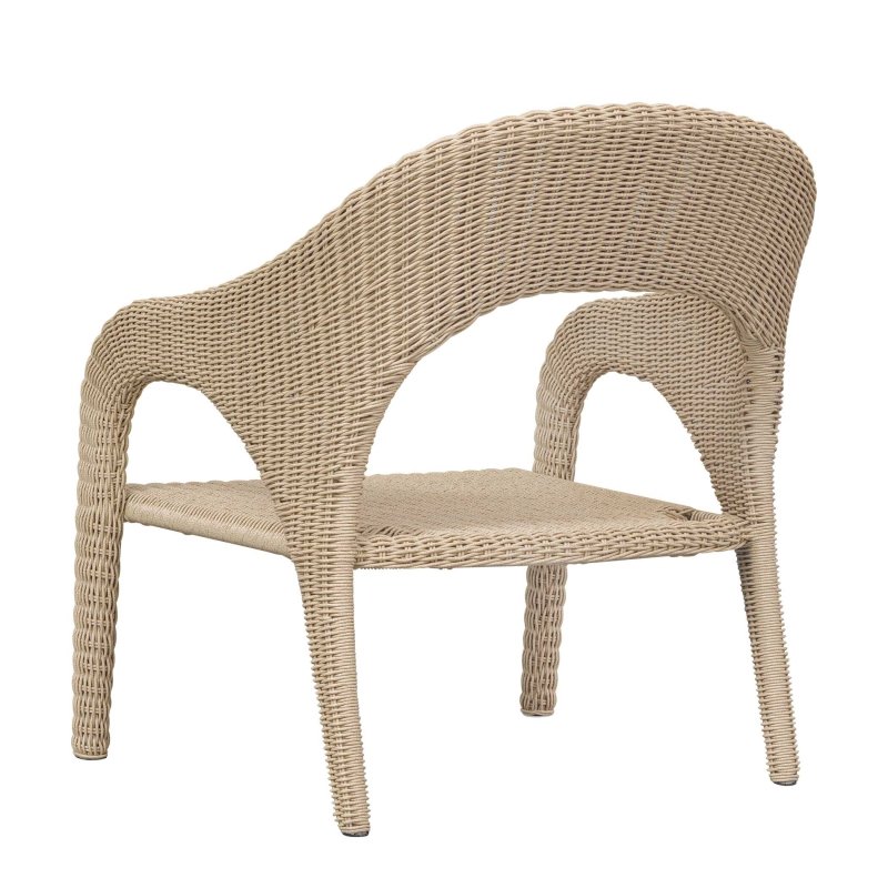 Kavali Outdoor Wicker Lounge Chair - Chairs