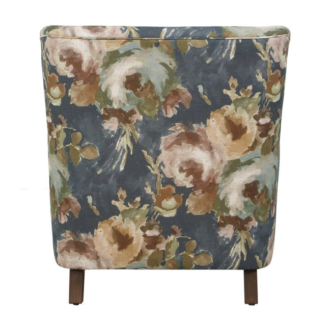Lainey Floral Upholstered Armchair - Chairs