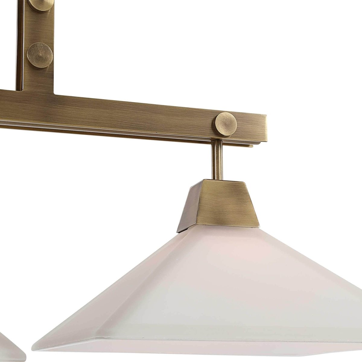 Industrial Brookdale Linear Chandelier - Uttermost - Chandeliers by Modest Hut
