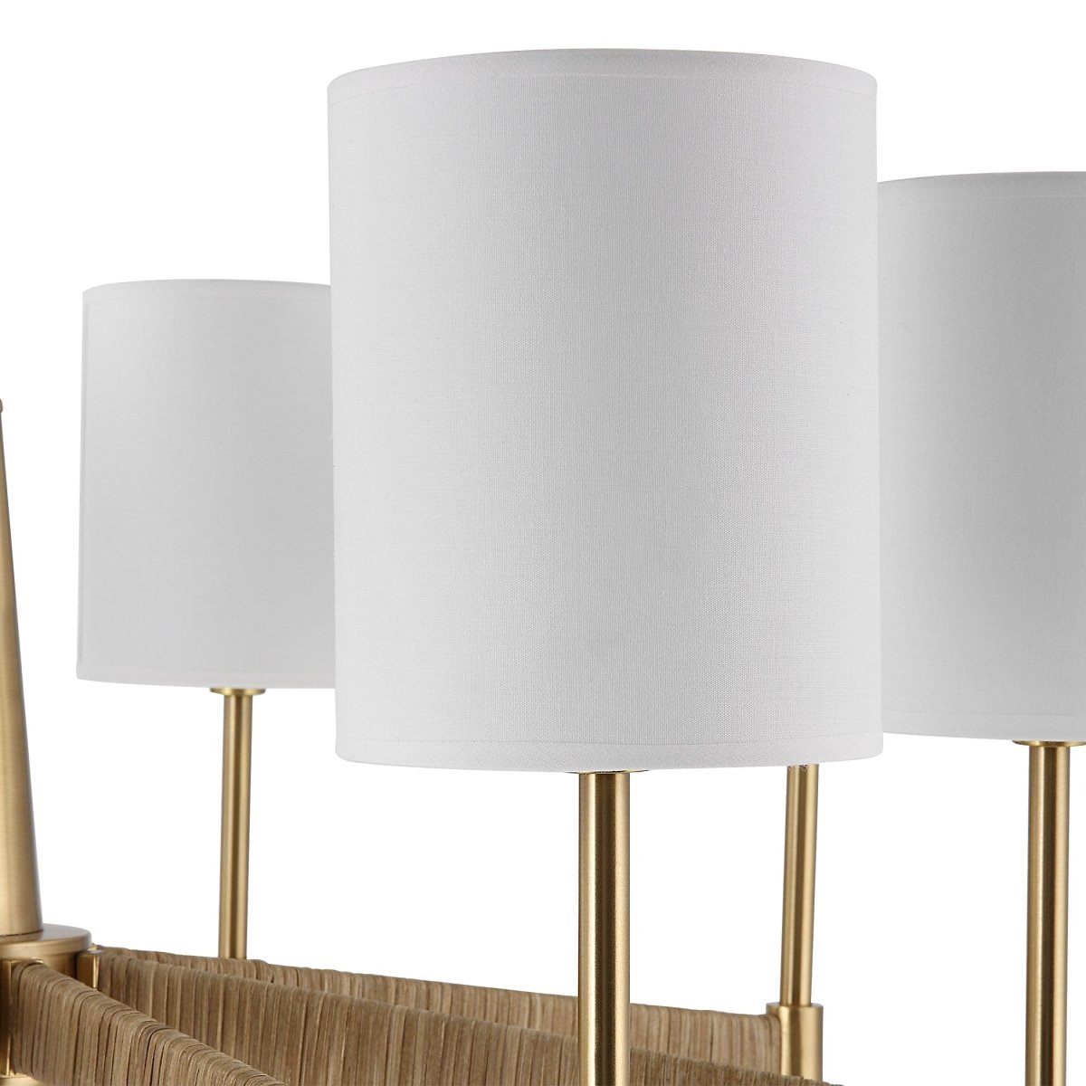Lautoka Rattan 8 Light Chandelier - Uttermost - Chandeliers by Modest Hut