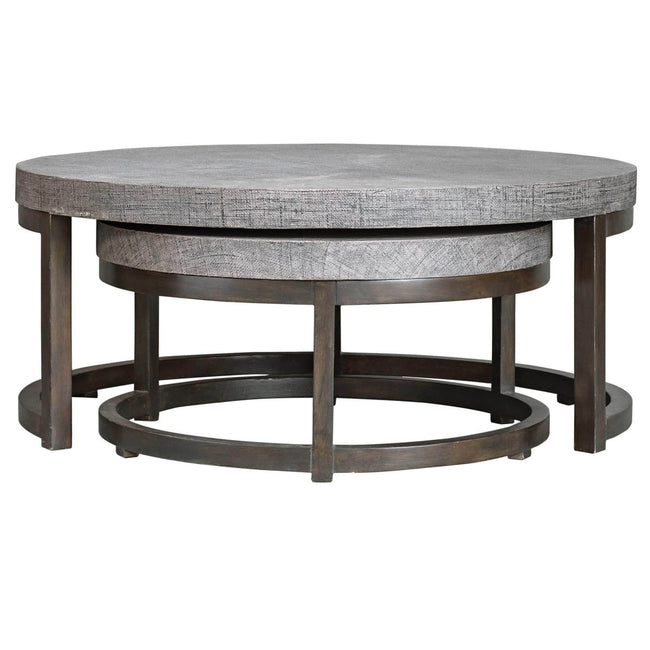 Aiyara Nested Coffee Table - Uttermost - Coffee Tables by Modest Hut