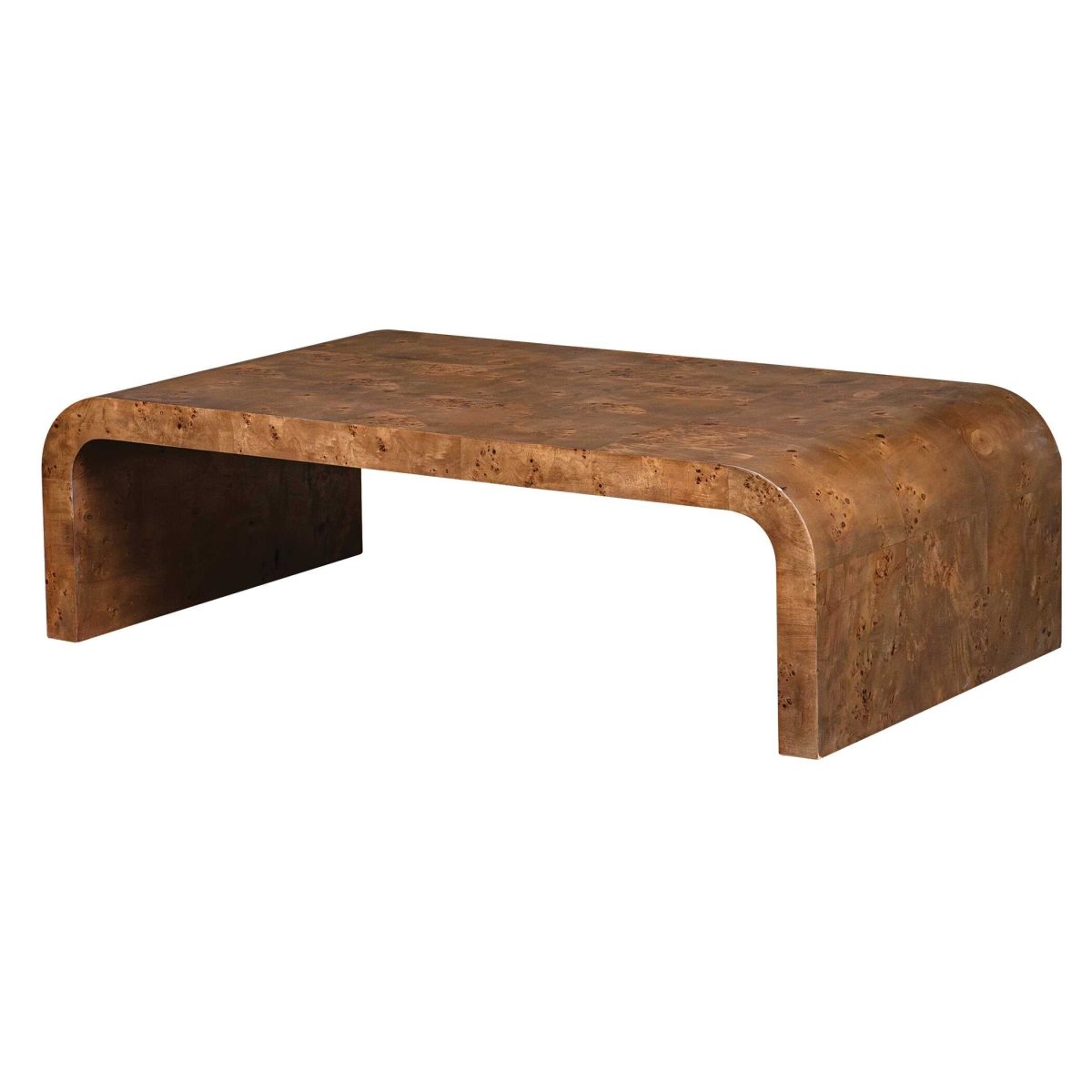 Carraway Burl Wood Coffee Table - Uttermost - Coffee Tables by Modest Hut