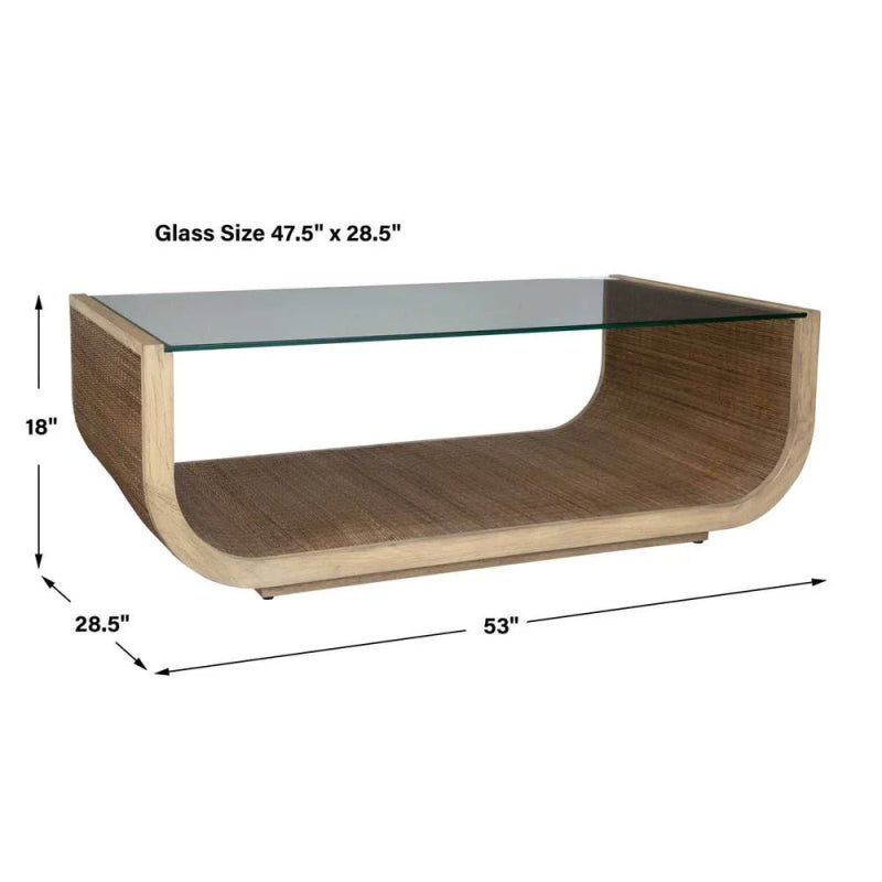 Farrington Modern Coffee Table - Uttermost - Coffee Tables by Modest Hut