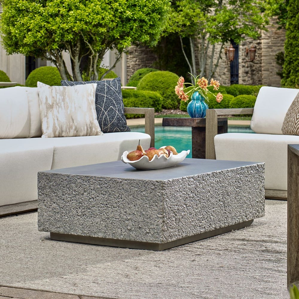 Hesston Outdoor Coffee Table - Uttermost - Coffee Tables by Modest Hut