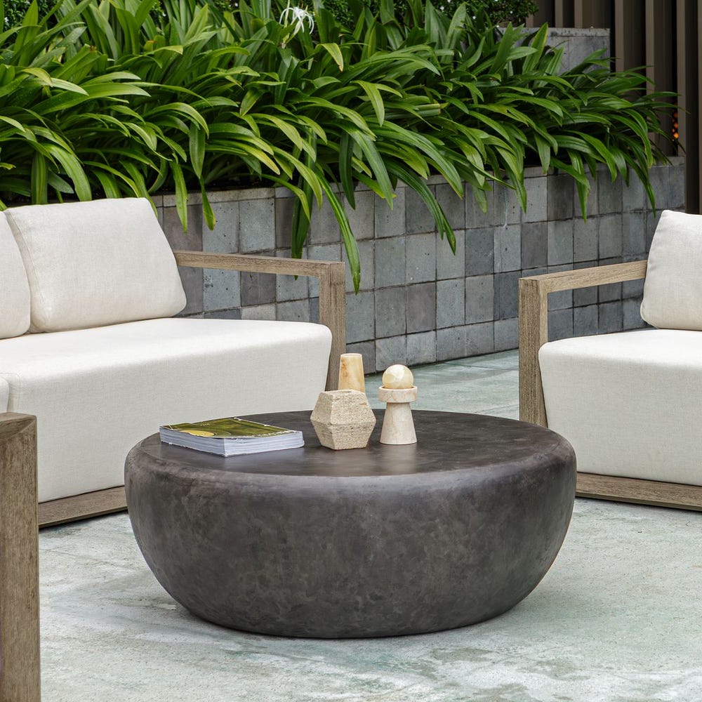 Jones Outdoor Coffee Table - Uttermost - Coffee Tables by Modest Hut