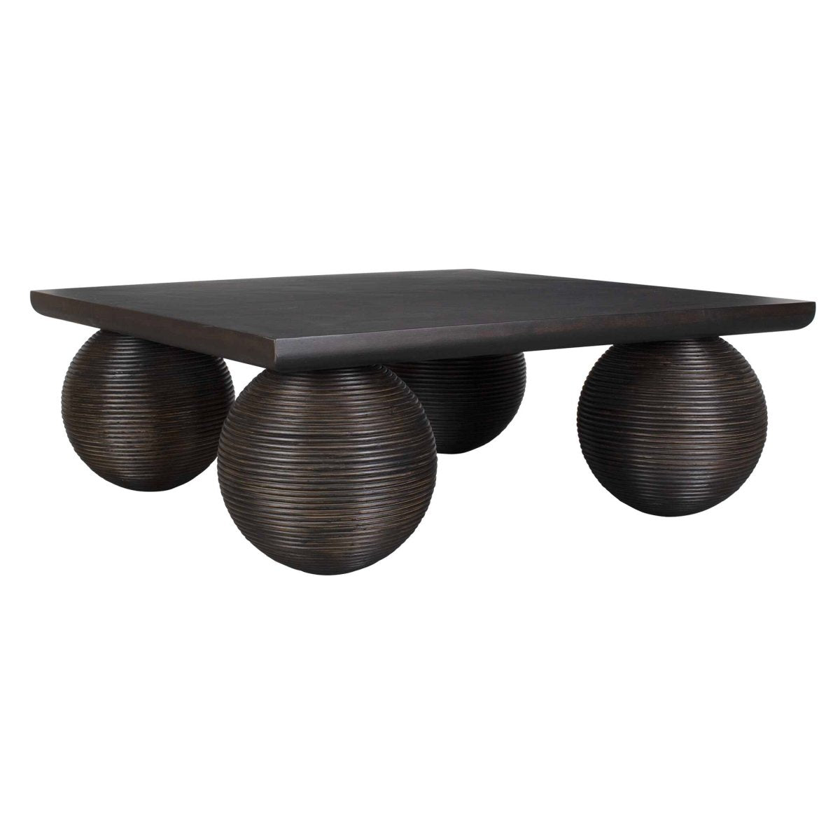 Kasson Sphere Leg Coffee Table - Uttermost - Coffee Tables by Modest Hut