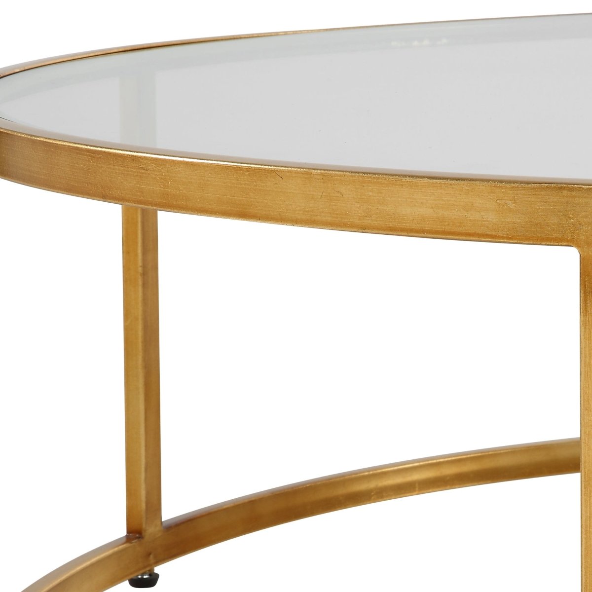 Radius Modern Circular Coffee Table - Uttermost - Coffee Tables by Modest Hut