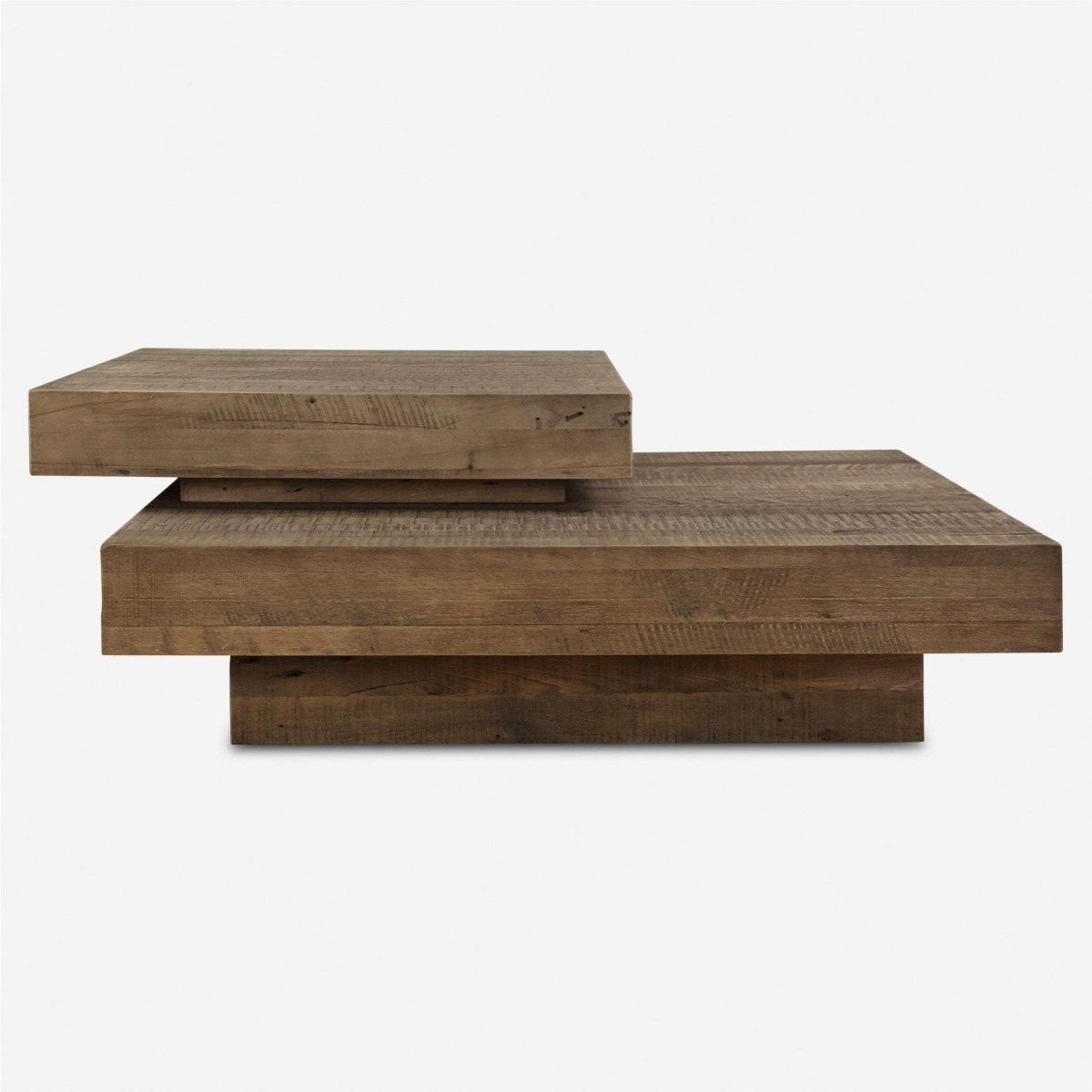 Rustic Planes Modern Coffee Table - Uttermost - Coffee Tables by Modest Hut