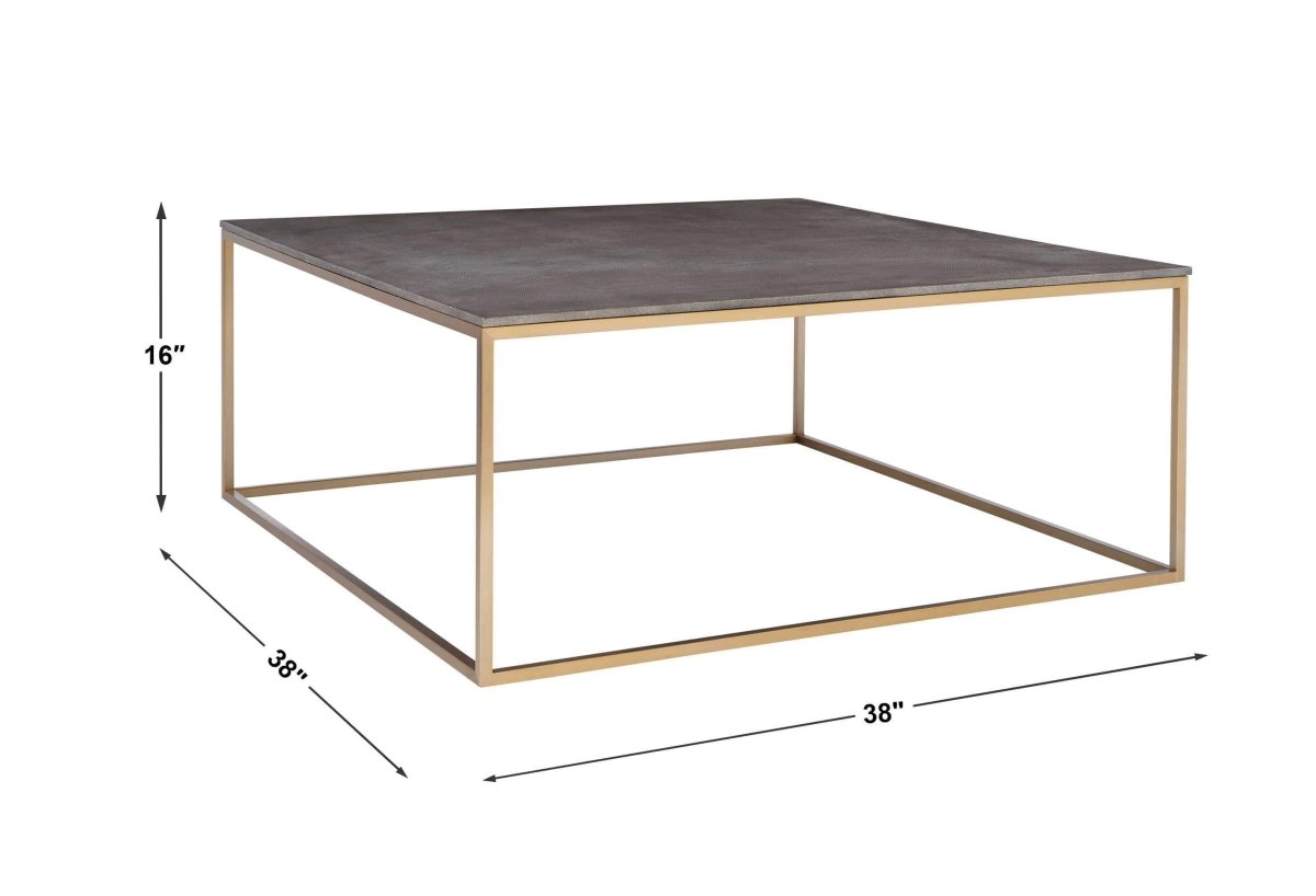 Trebon Modern Coffee Table - Uttermost - Coffee Tables by Modest Hut
