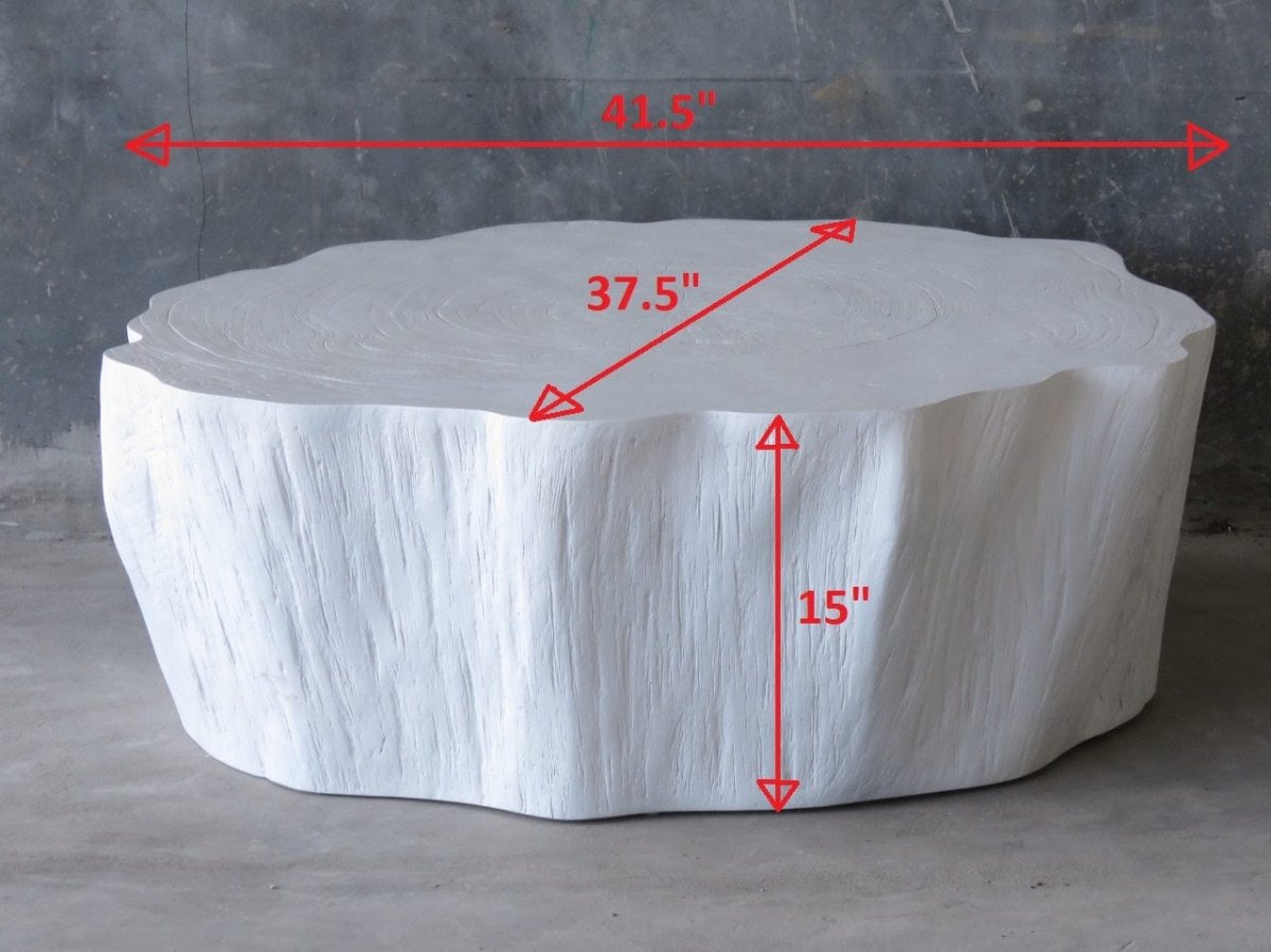Woods Edge White Coffee Table - Uttermost - Coffee Tables by Modest Hut
