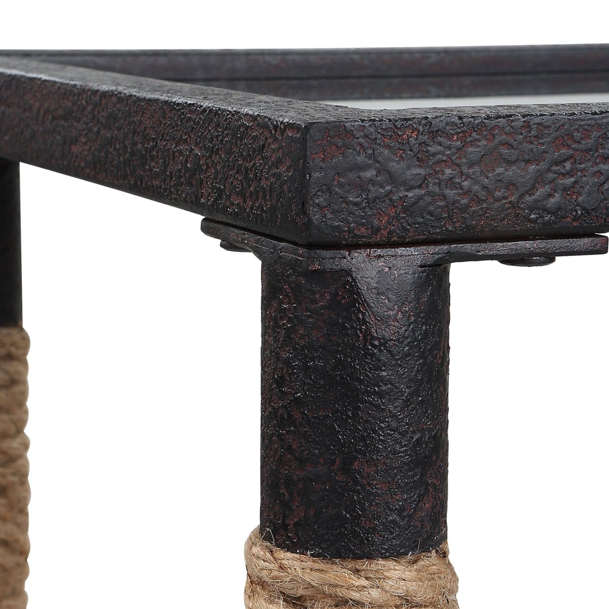 Braddock Coastal Console Table - Uttermost - Console Tables by Modest Hut