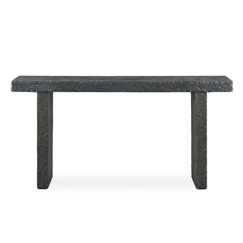 Hagan Indoor-Outdoor Natural Slate Console Table by Uttermost