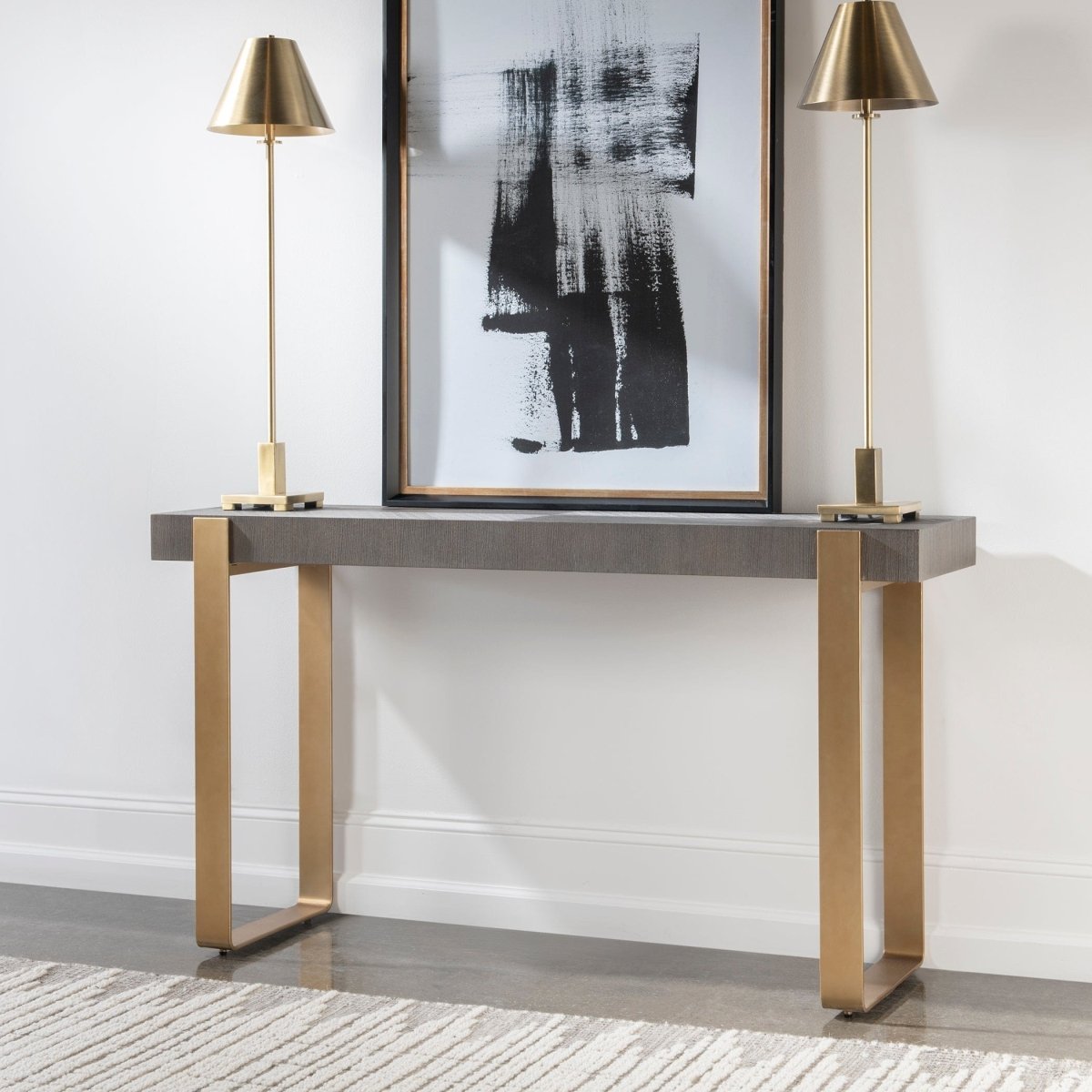 Kea Contemporary Console Table - Uttermost - Console Tables by Modest Hut