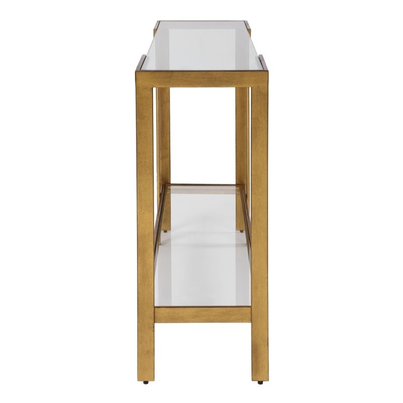 Side view of the Kendrick console table