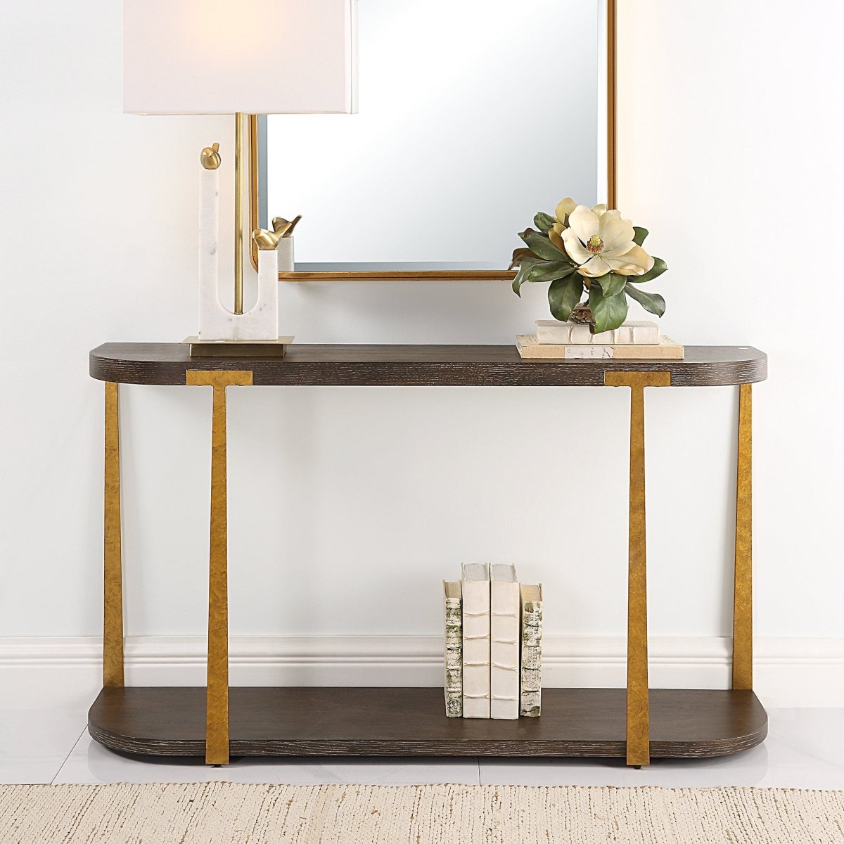 Palisade Wood Console Table - Uttermost - Console Tables by Modest Hut