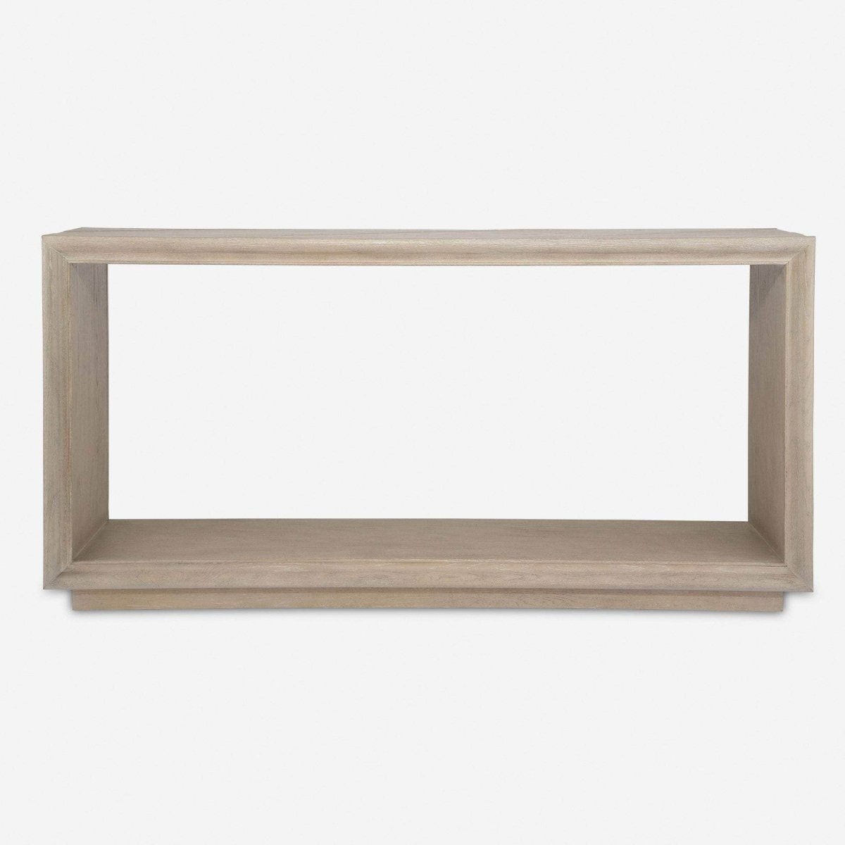 Prism Light Oak Console Table - Uttermost - Console Tables by Modest Hut