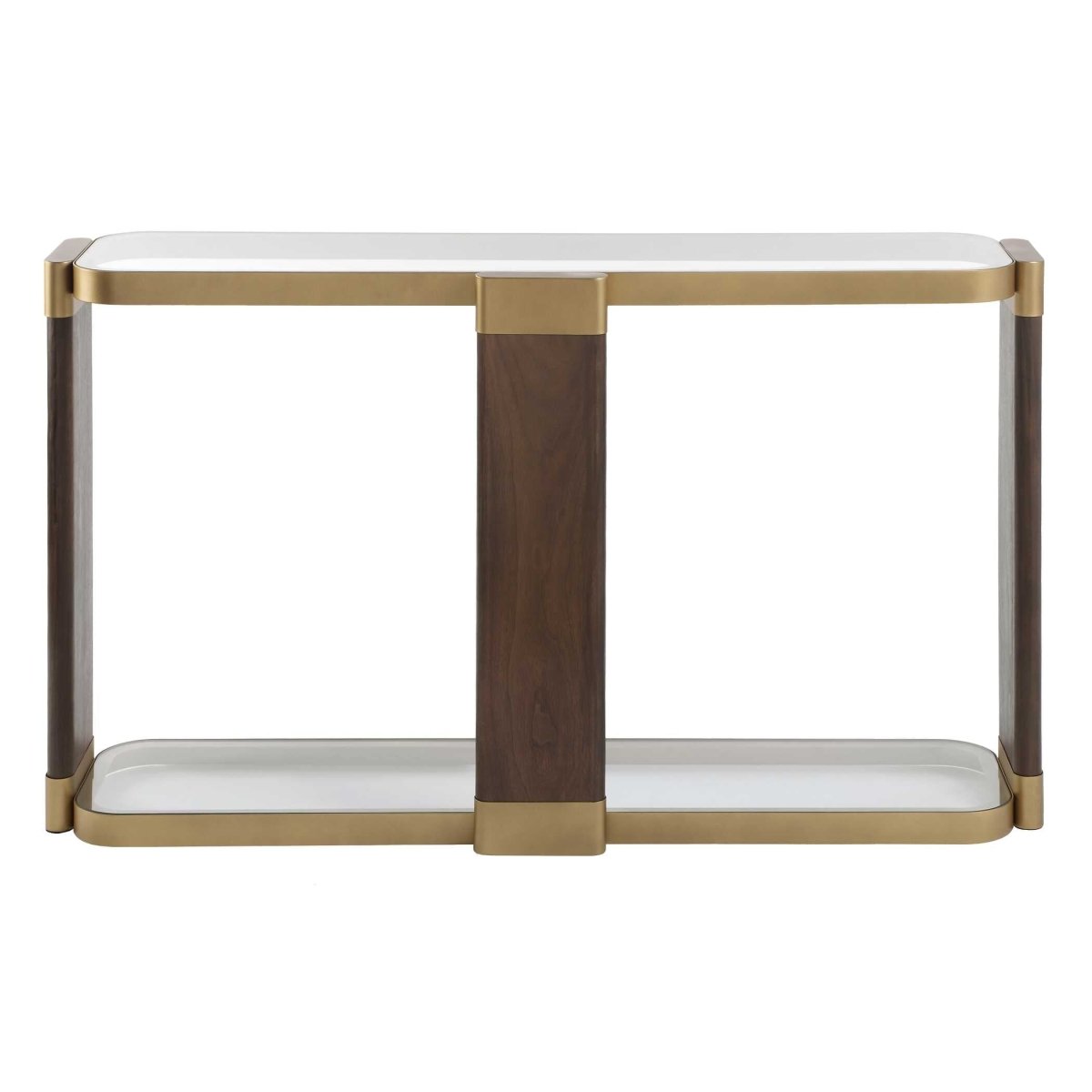Ryles Glass Console Table - Uttermost - Console Tables by Modest Hut