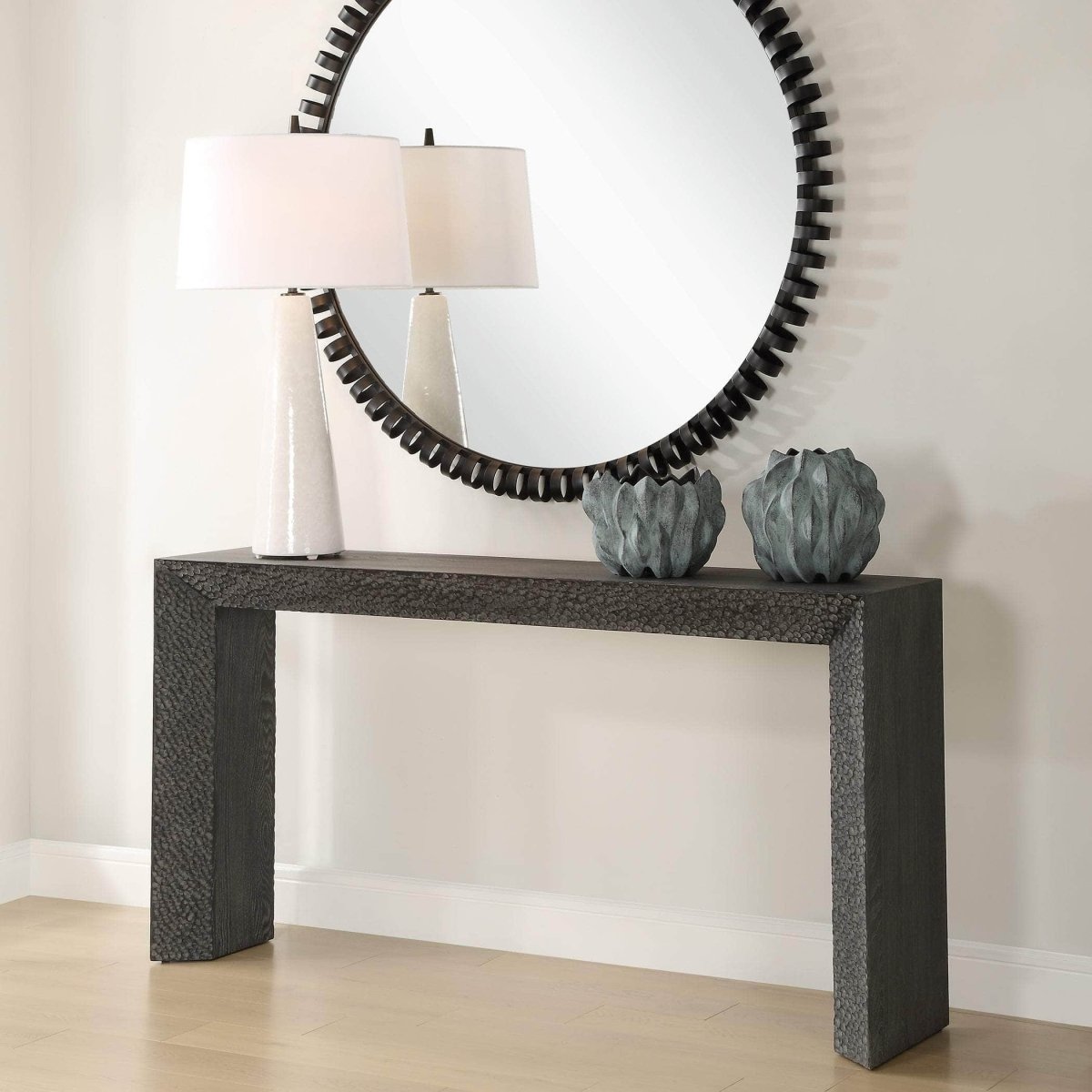 Thoreau Ebony Console Table - Uttermost - Console Tables by Modest Hut